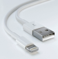 Preview: iPhone SE Lightning auf USB Kabel 2m Ladekabel